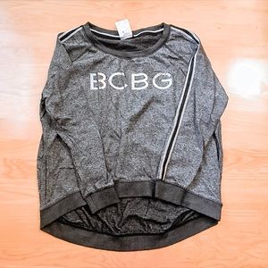 BCBG Oversized Athleisure Sweatshirt